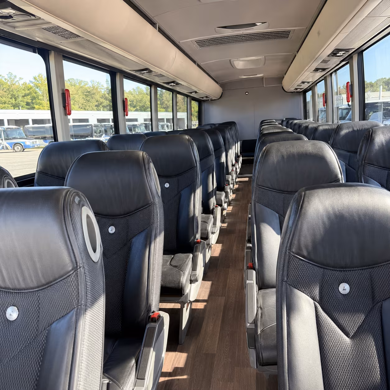 lax charter bus rentals and airport transfers to santa barbara