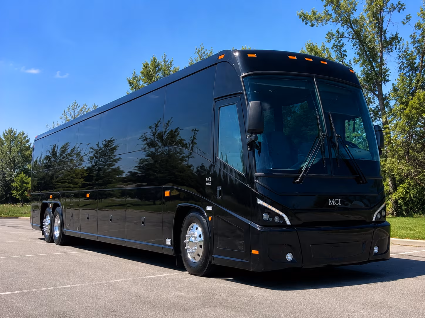 long distance charter buses for angels ducks and galaxy games from santa barbara