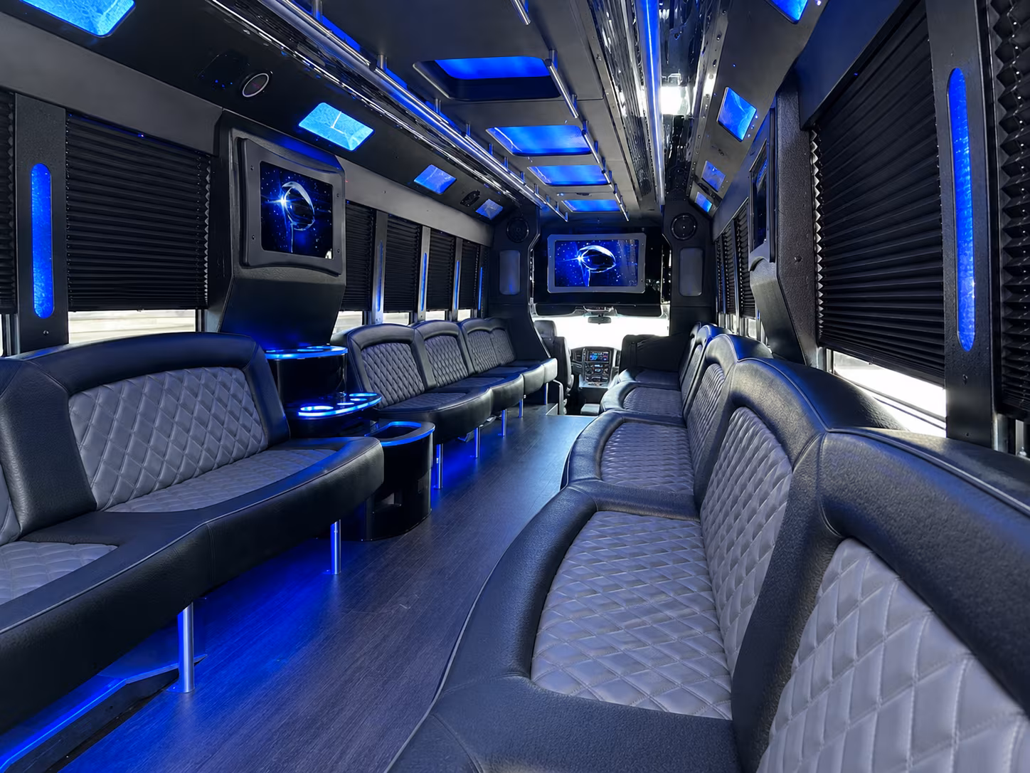santa barbara holiday party bus rental