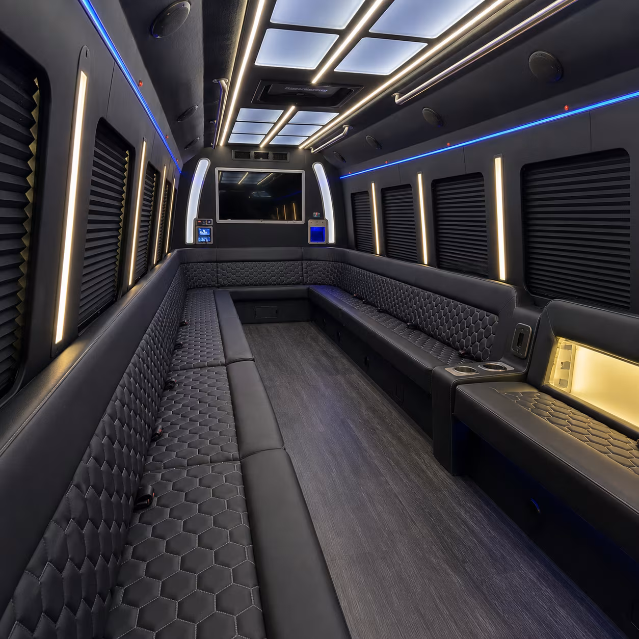 santa barbara party bus rentals inside