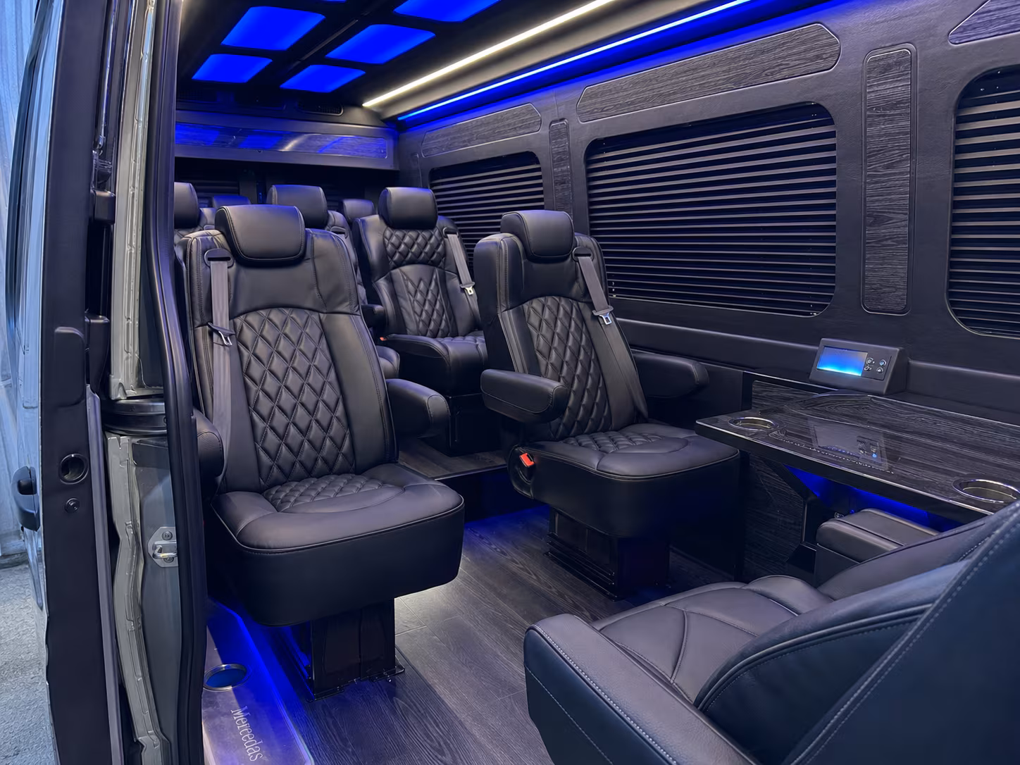 sprinter van transportation for groups and events across santa barbara