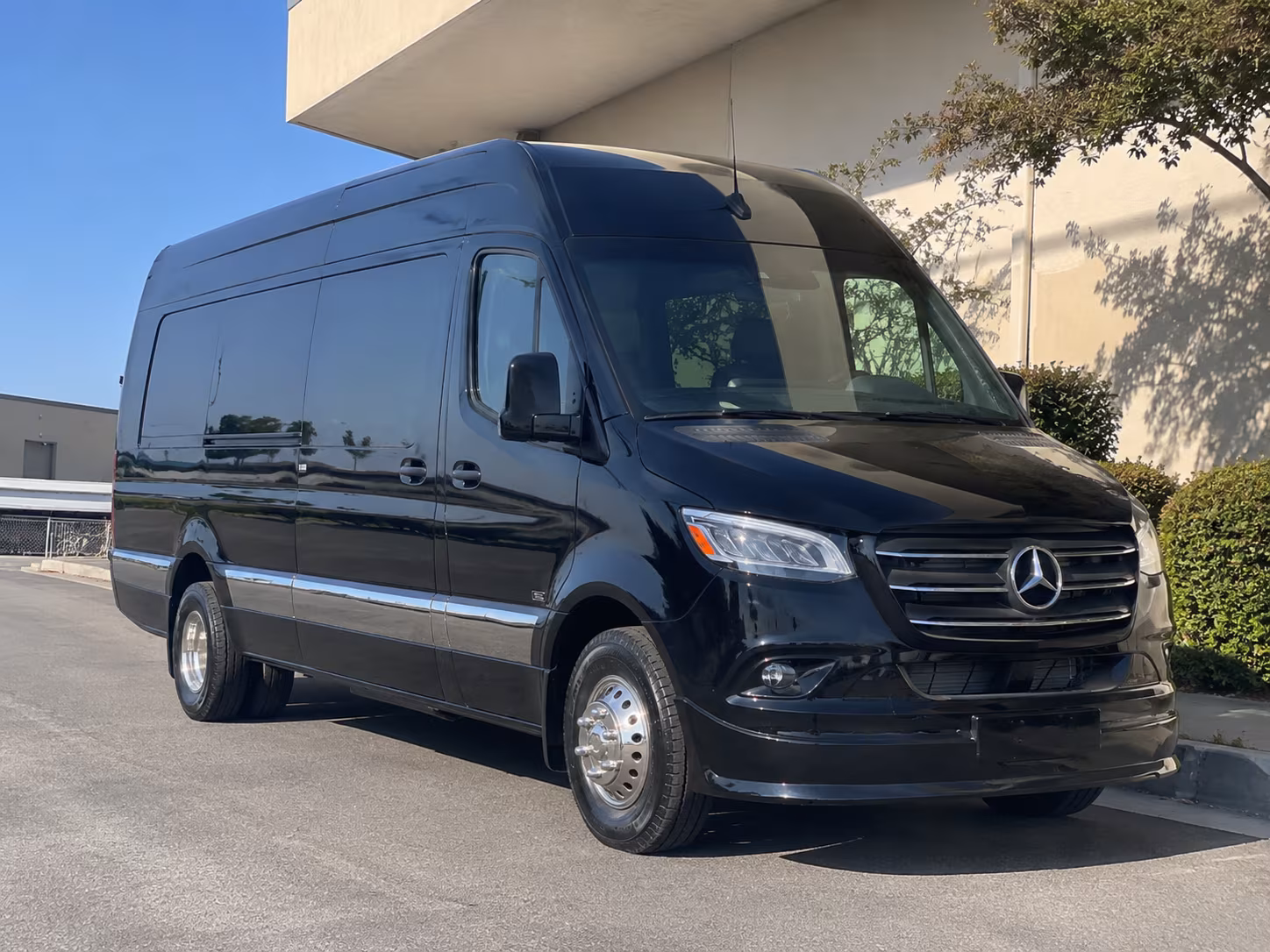 sprinter van with driver